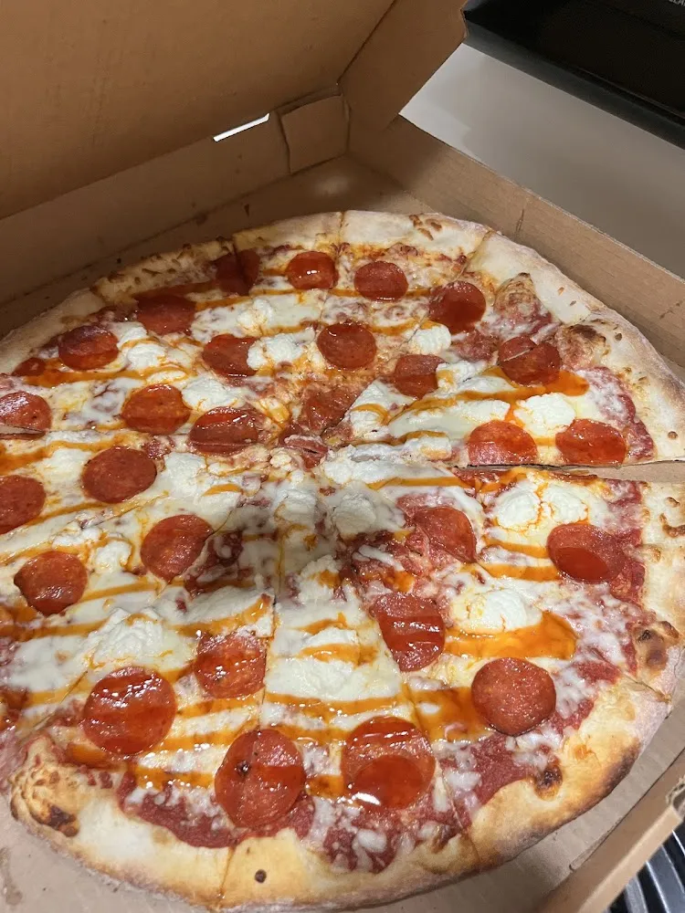 Hot Honey Pepperoni Pizza